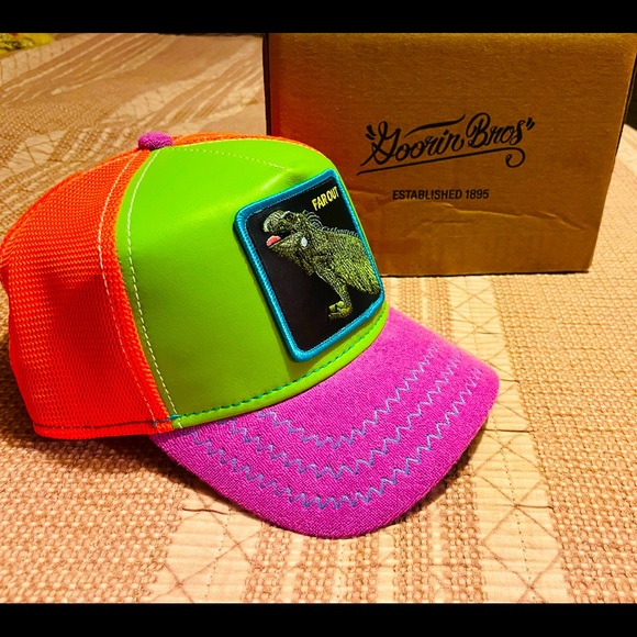 COPY - Goorin bros litmited edition trucker hat.                “LOUD LIZARD” !… - Picture 1 of 9